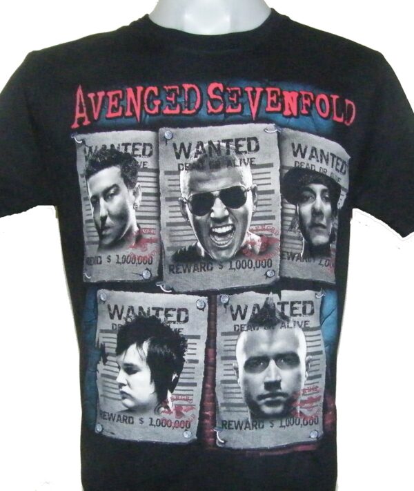 Avenged Sevenfold t-shirt size S
