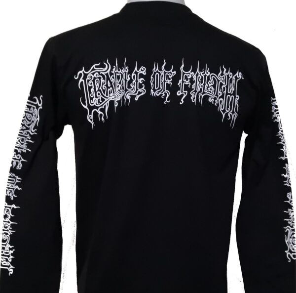 Cradle Of Filth long-sleeved t-shirt Darkly, Darkly, Venus Aversa size XL - Image 2