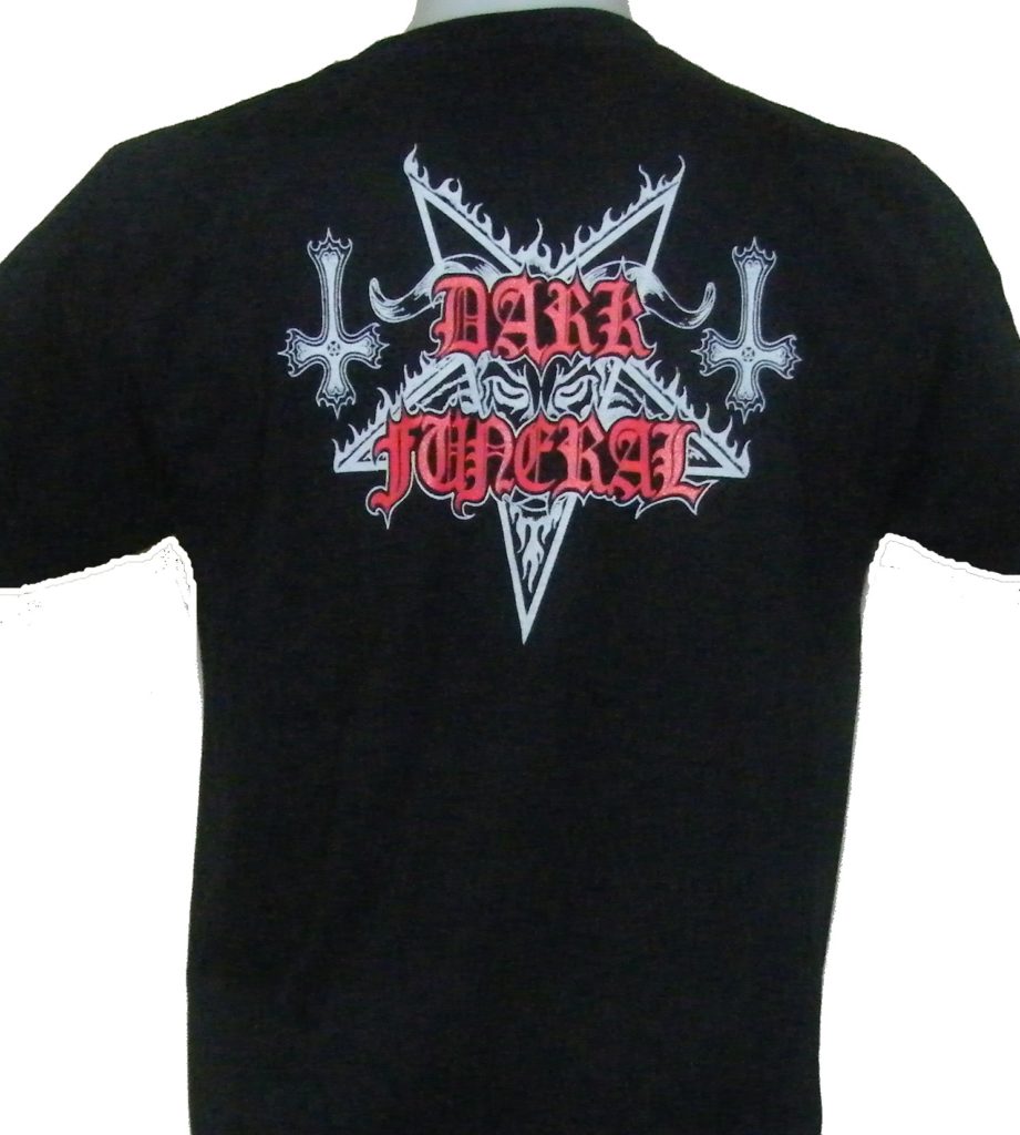 black funeral shirt