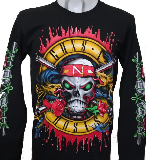 Guns `n` Roses long-sleeved t-shirt size M
