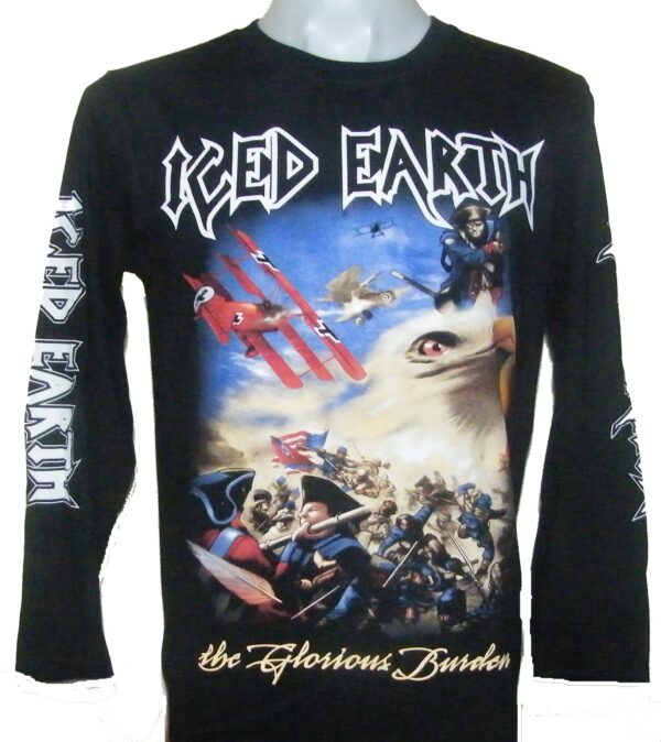 Iced Earth long-sleeved t-shirt size M