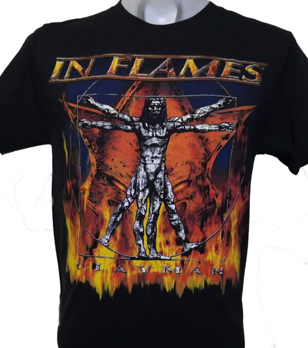 In Flames t-shirt Clayman size L - Image 2