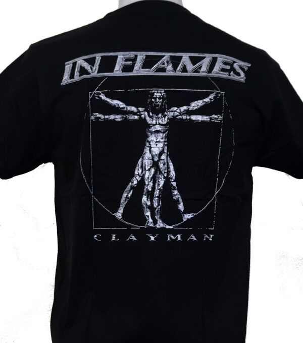 In Flames t-shirt Clayman size L - Image 3