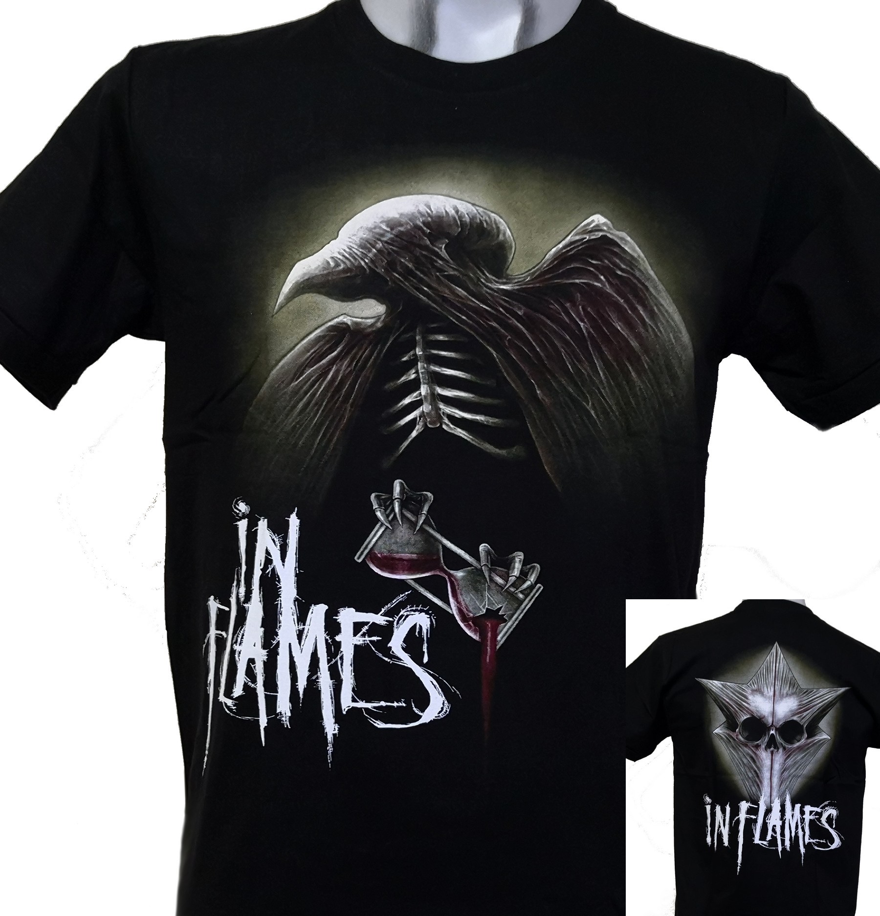 In Flames t-shirt size L –