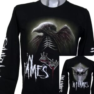 In Flames long-sleeved t-shirt size L