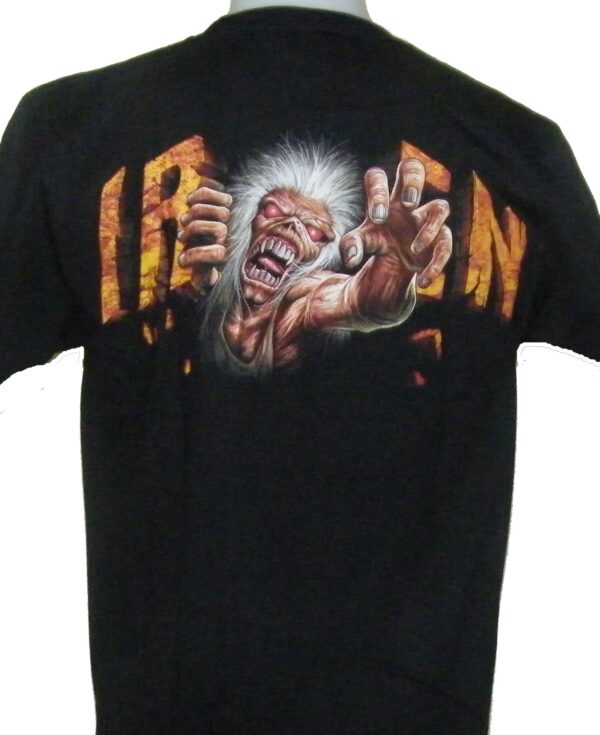 Iron Maiden t-shirt Somewhere Back in Time size L - Image 2