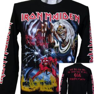 Iron Maiden long-sleeved t-shirt The Number of the Beast size M