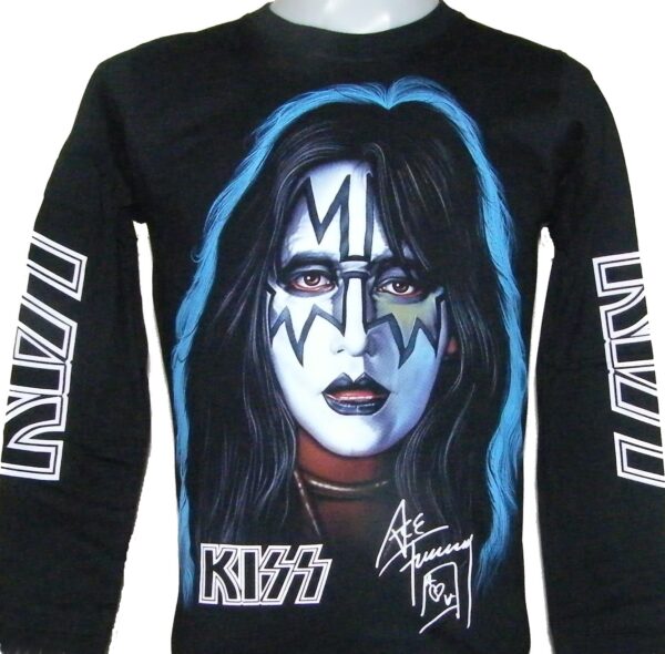 Kiss long-sleeved t-shirt Ace Frehley size S