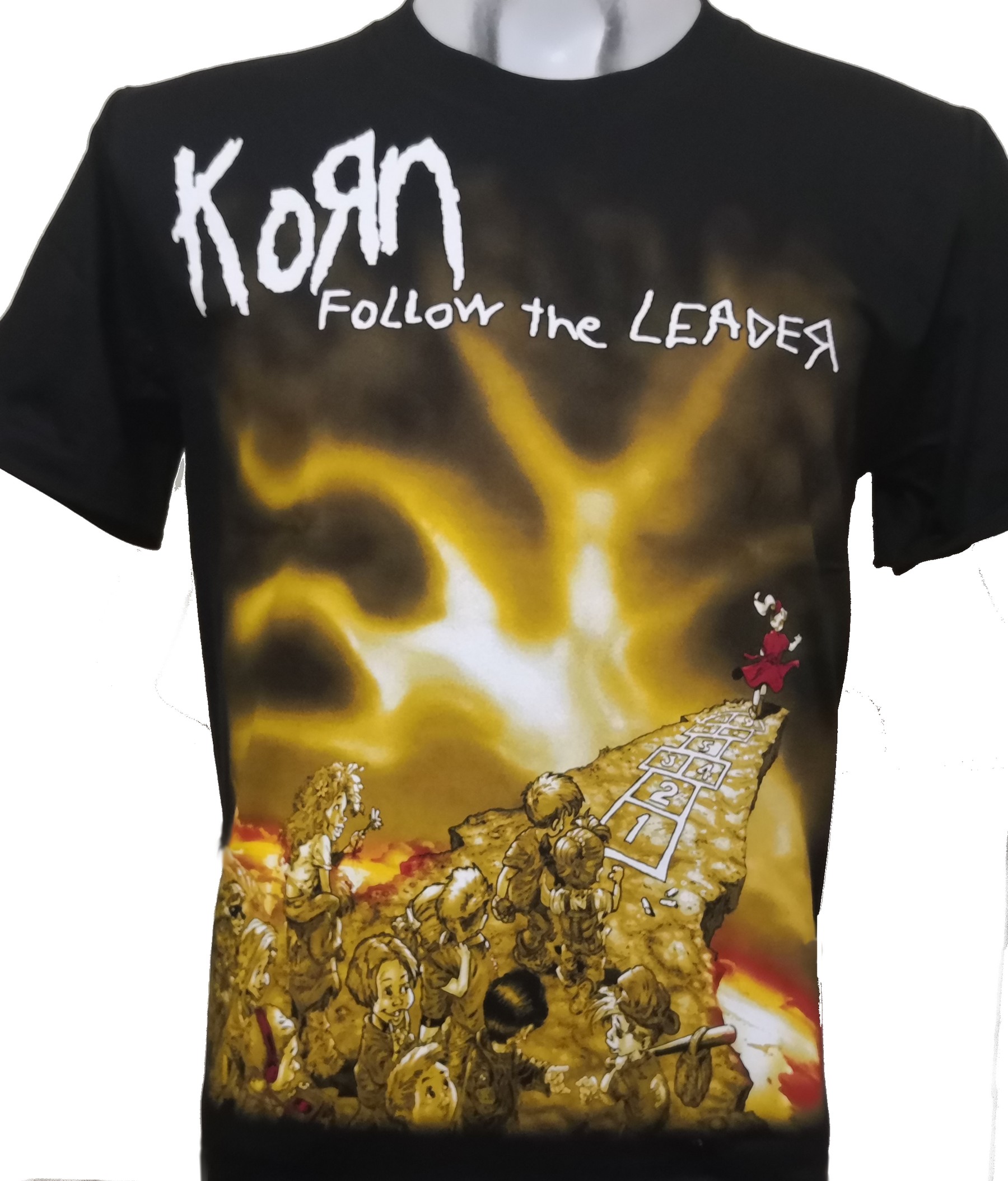 KORN T-Shirt Doll Konn Band Tee KoRn Clothing 2-Side Unisex S-XXL KoRn Shirt 