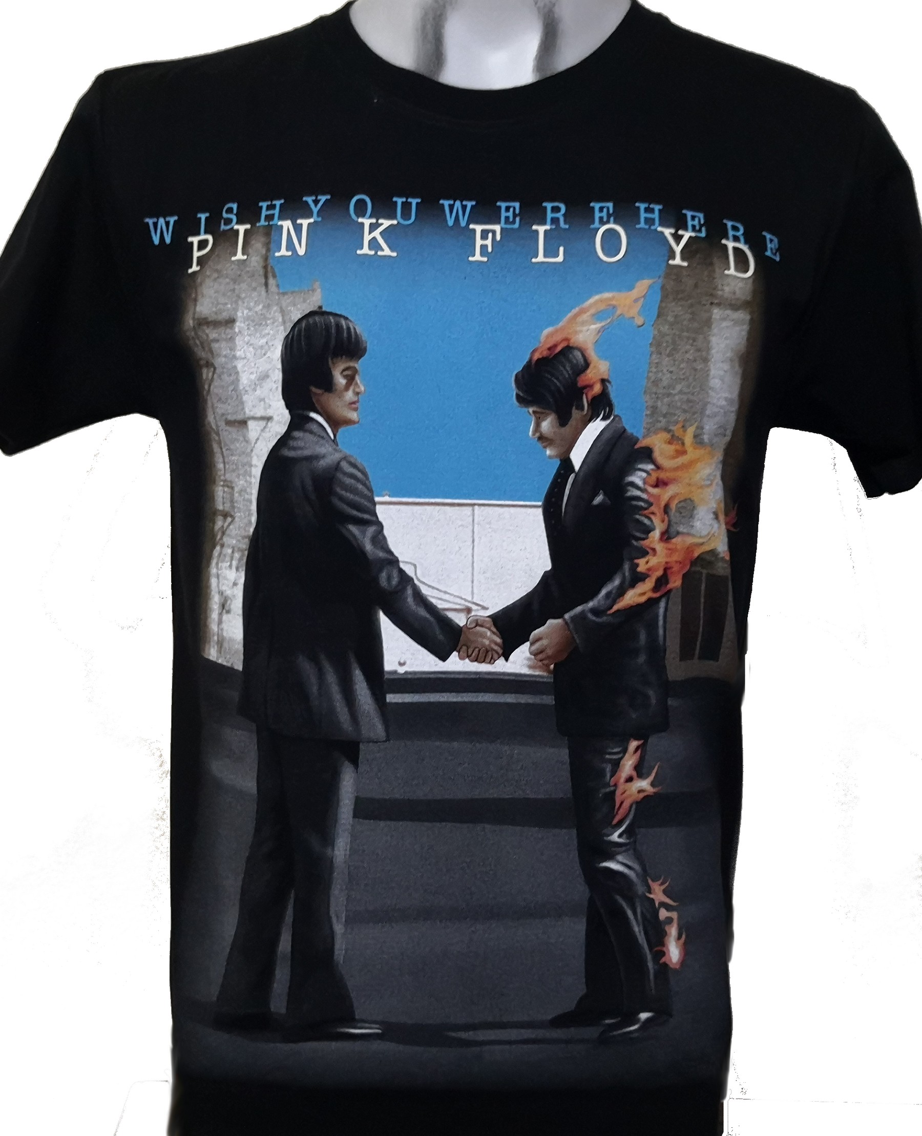 Pink Floyd t-shirt Wish You Were Here size L