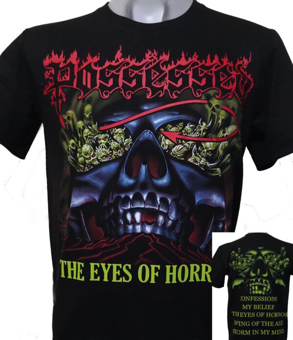 Possessed t-shirt The Eyes of Horror size XL