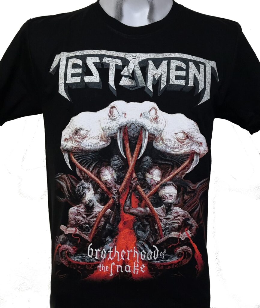 Testament t-shirt Brotherhood of the Snake size XXL – RoxxBKK