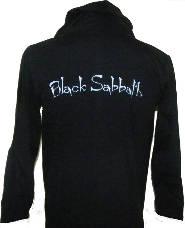 Black Sabbath long-sleeved t-shirt w/hoodie Live Evil size S - Image 2