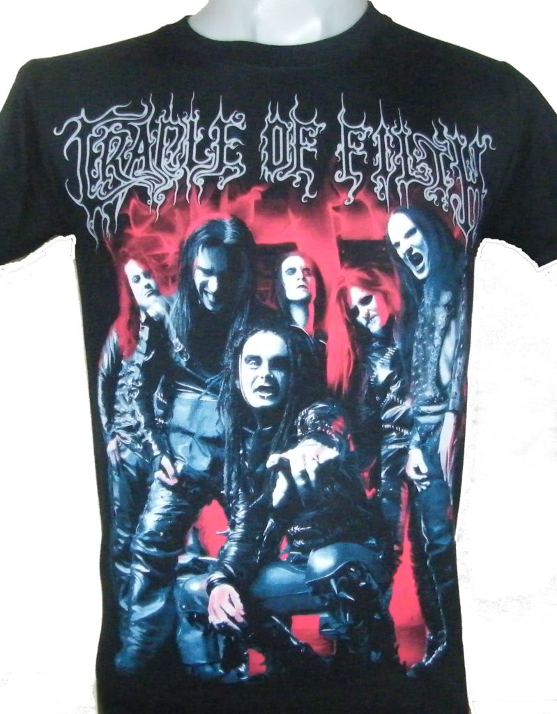 cradle of filth total darkness shirt