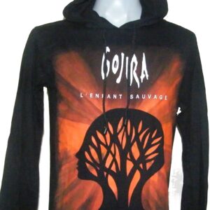 Gojira long-sleeved t-shirt w/hoodie L`enfant Sauvage size L