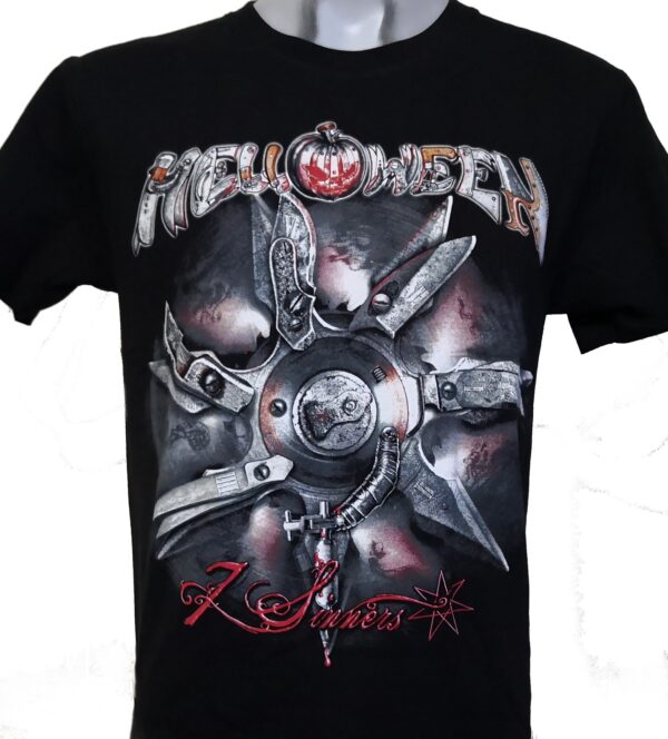 Helloween t-shirt 7 Sinners size L