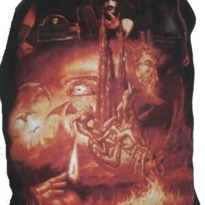 Immortal backpack Damned in Black