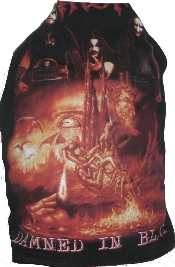 Immortal backpack Damned in Black