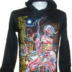 Iron Maiden long-sleeved t-shirt w/hoodie Somewhere in Time size M