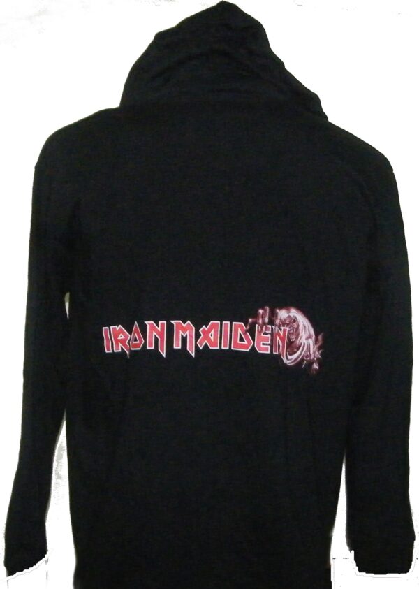 Iron Maiden long-sleeved t-shirt w/hoodie The Number of the Beast size L - Image 2