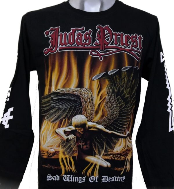 Judas Priest long-sleeved t-shirt Sad Wings of Destiny size L