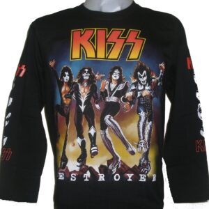 Kiss long-sleeved t-shirt Destroyer size M