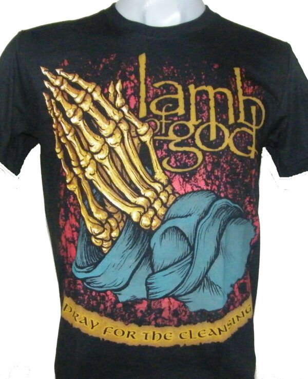 Lamb Of God t-shirt Pray for the Cleansing size M