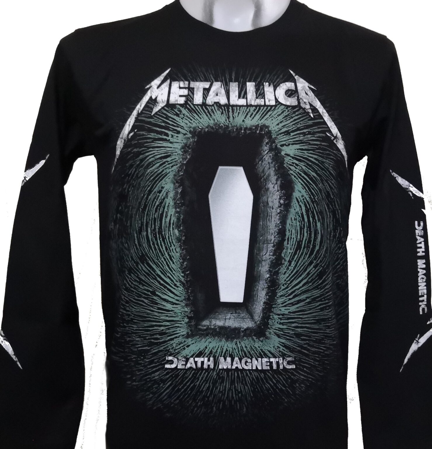 metallica shirt size chart