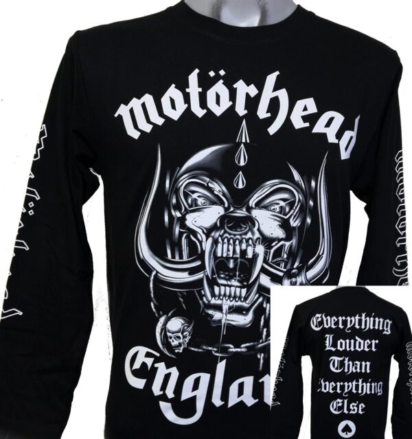 Motorhead long-sleeved t-shirt England size S