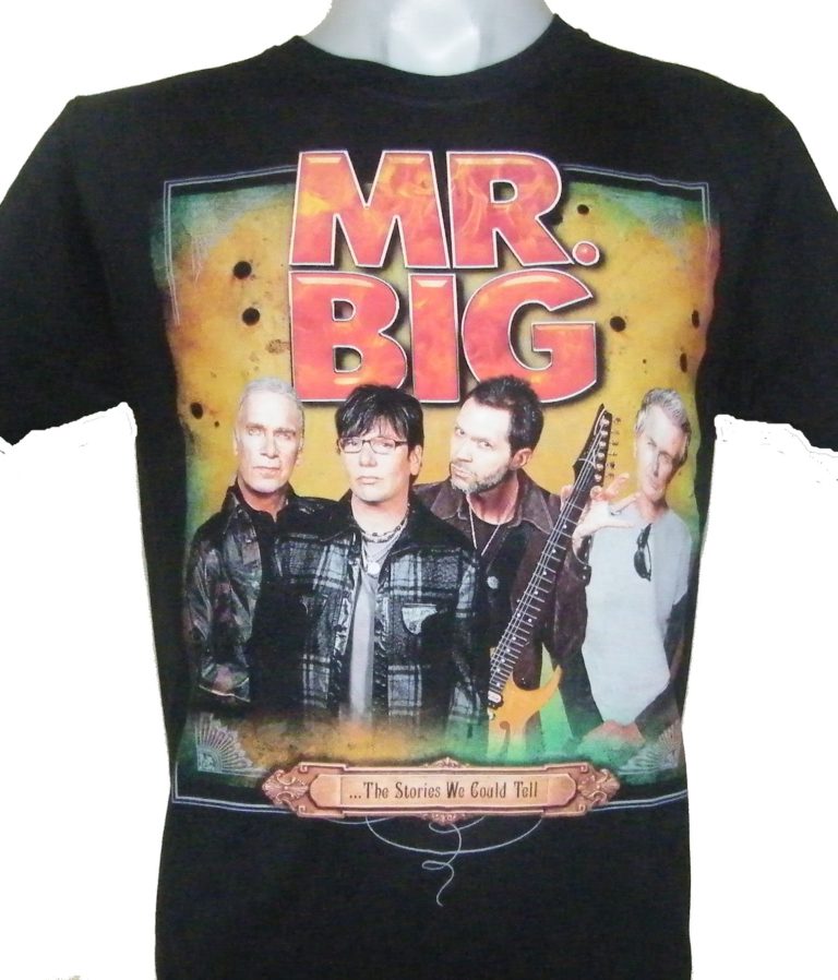 Mr.Big t-shirt The Stories We Could Tell size S
