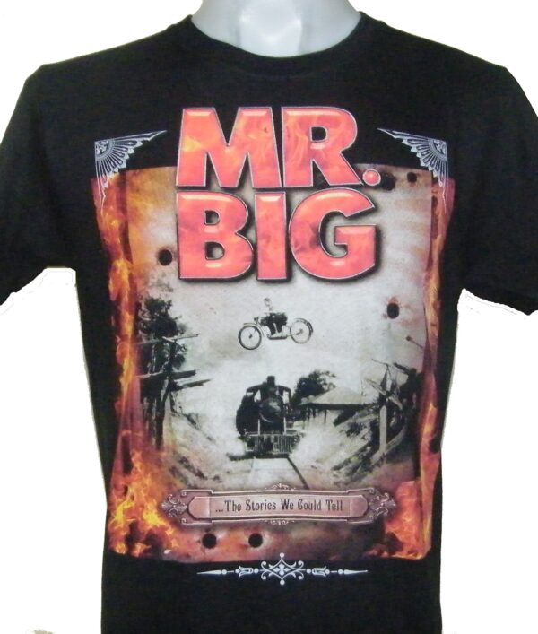Mr.Big t-shirt The Stories We Could Tell size L