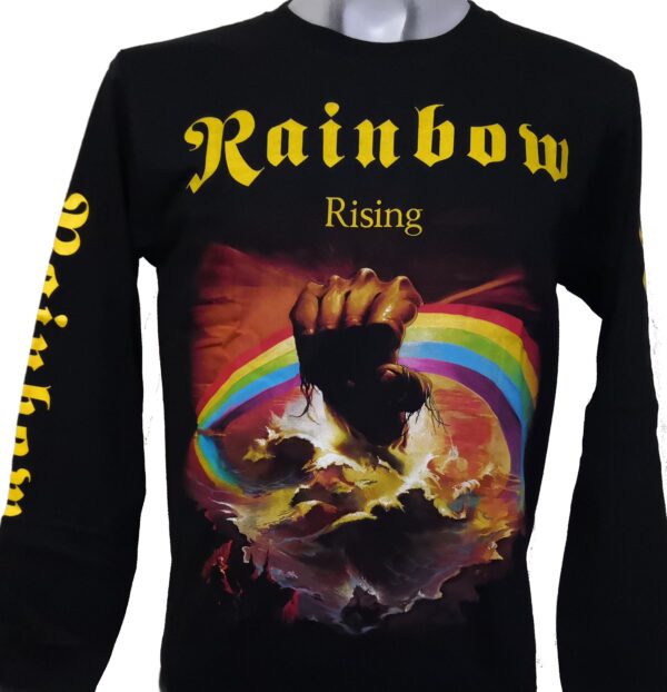 Rainbow long-sleeved t-shirt Rising size S