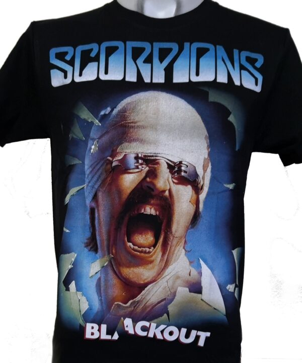 Scorpions t-shirt Blackout size XXL