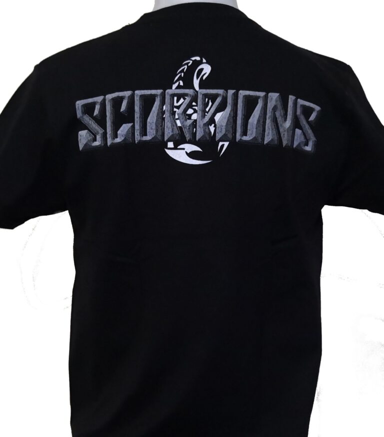 Scorpions T Shirt Blackout Size M Roxxbkk