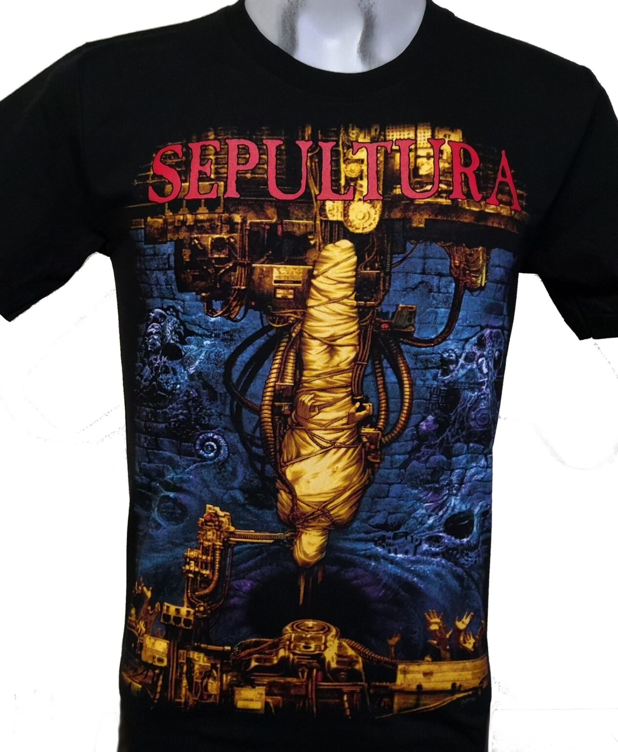 t shirt sepultura roots