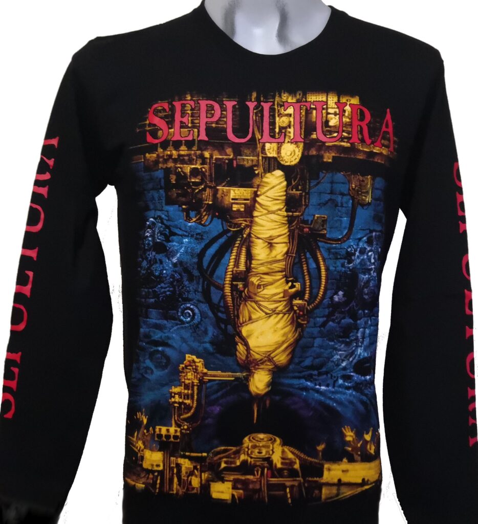 Sepultura Long Sleeved T Shirt Size Xl Roxxbkk 