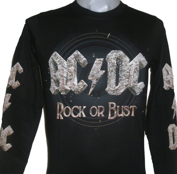 AC/DC long-sleeved t-shirt Rock or Bust size XXXL