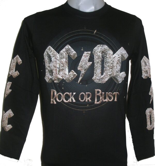 AC/DC long-sleeved t-shirt Rock or Bust size L