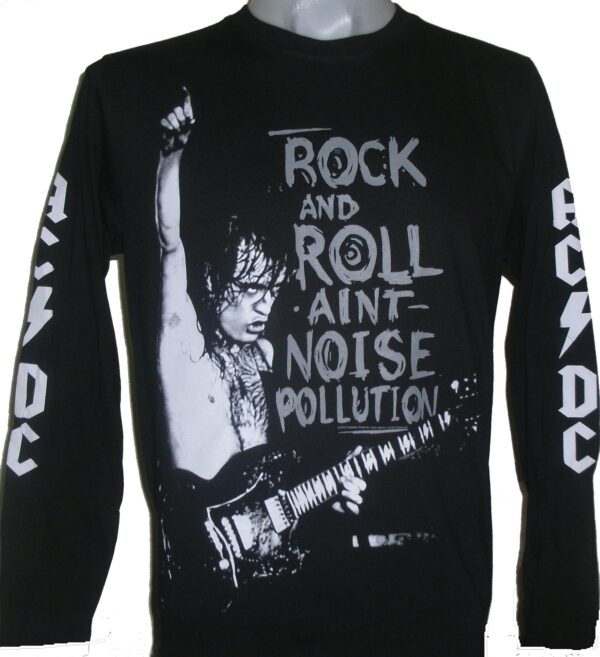 AC/DC long-sleeved t-shirt Rock and Roll ain`t Noise Pollution size XXL