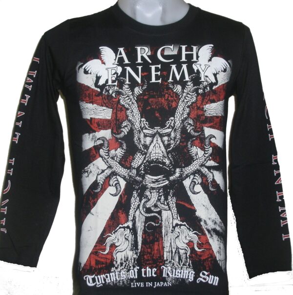 Arch Enemy long-sleeved t-shirt Tyrants of the Rising Sun size S