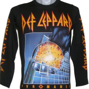 Def Leppard long-sleeved t-shirt Pyromania size M