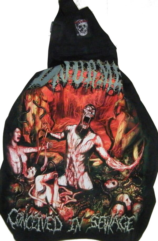 Devourment backpack Conceived in Sewage
