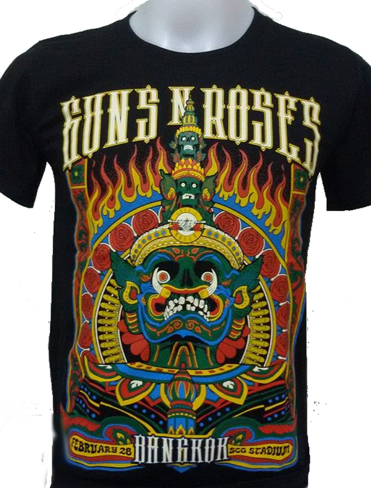 カットソー Guns Lサイズの通販 by belldanger's shop｜ラクマ N' Roses Tシャツ ⓯ンド・ロー