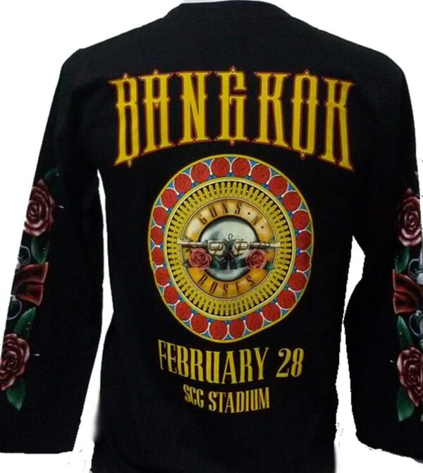 Guns `n` Roses long-sleeved t-shirt Bangkok size S - Image 2