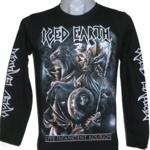 Iced Earth long-sleeved t-shirt Live in Ancient Kourion size M