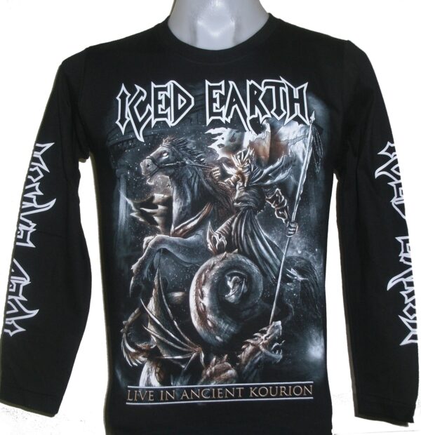 Iced Earth long-sleeved t-shirt Live in Ancient Kourion size XXXL