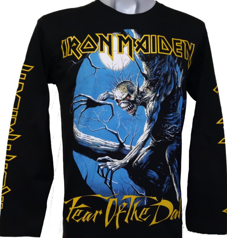 Iron Maiden long-sleeved t-shirt Fear of the Dark size XXL – RoxxBKK