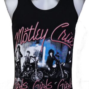 Mötley Crüe tank top Girls Girls Girls size L
