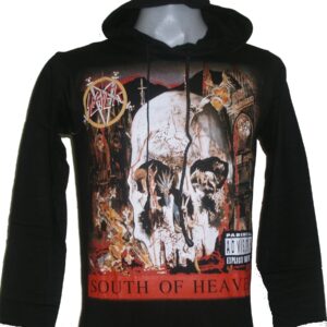 Slayer long-sleeved t-shirt w/hoodie South of Heaven size S
