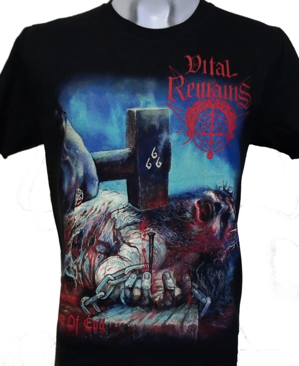 Vital Remains t-shirt Icons of Evil size S